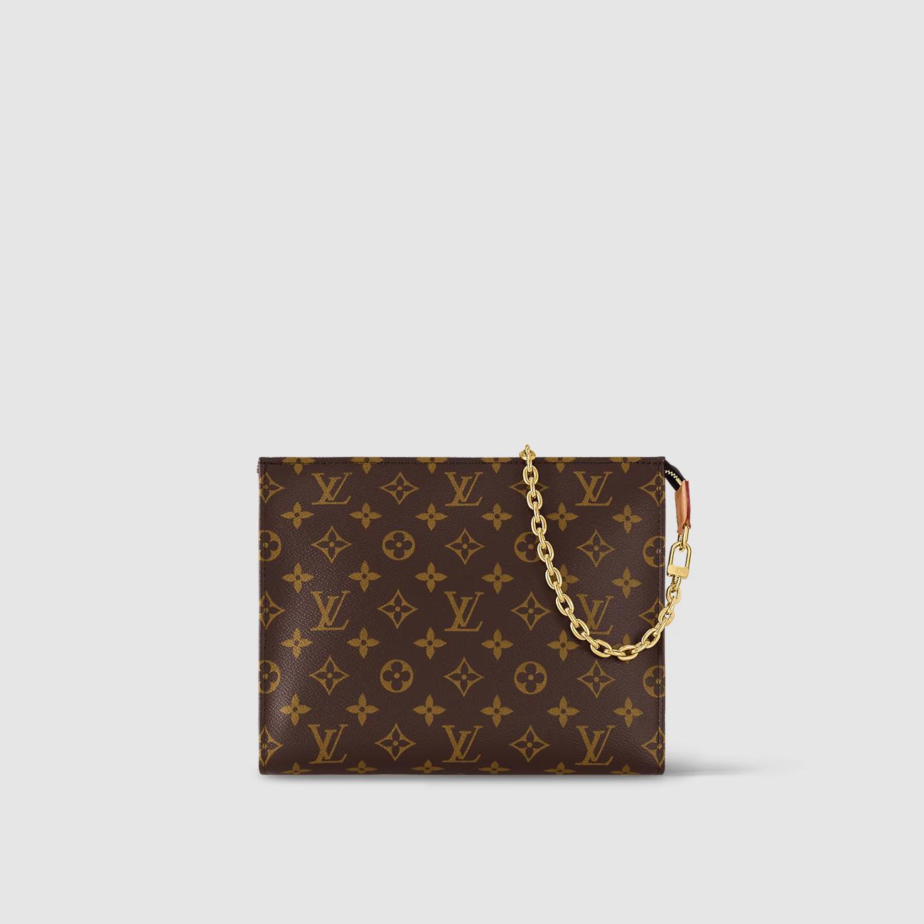 Túi Louis Vuitton Toiletry Pouch On Chain Nữ Monogram